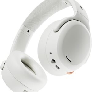 Skullcandy Crusher ANC 2 Wireless Over-Ear Bluetooth Headphones with Multi-Sensory Microphone for iPhone Android - Bone
