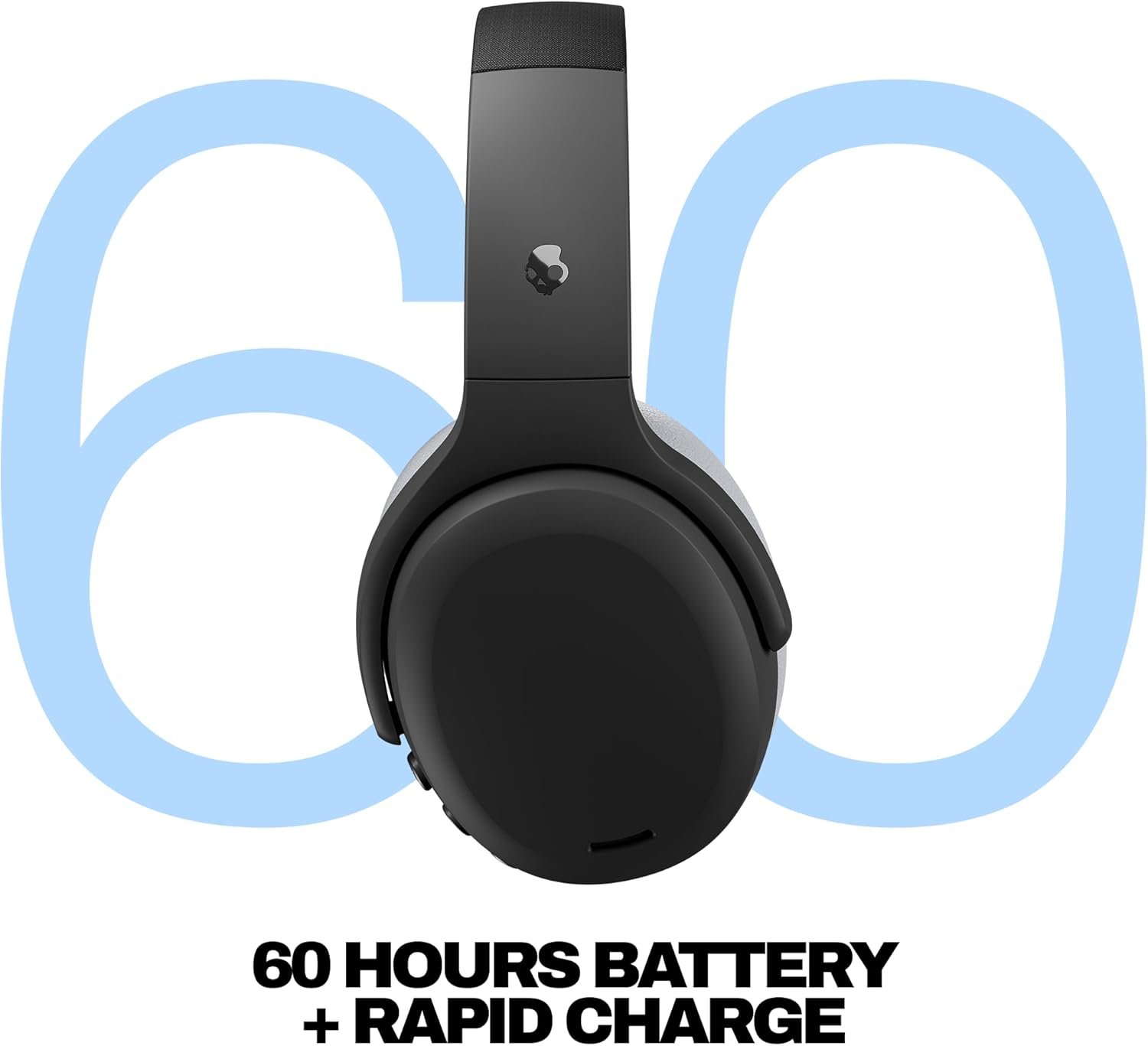 Skullcandy Crusher ANC 2 Wireless Over-Ear Bluetooth Headphones /Asphalt