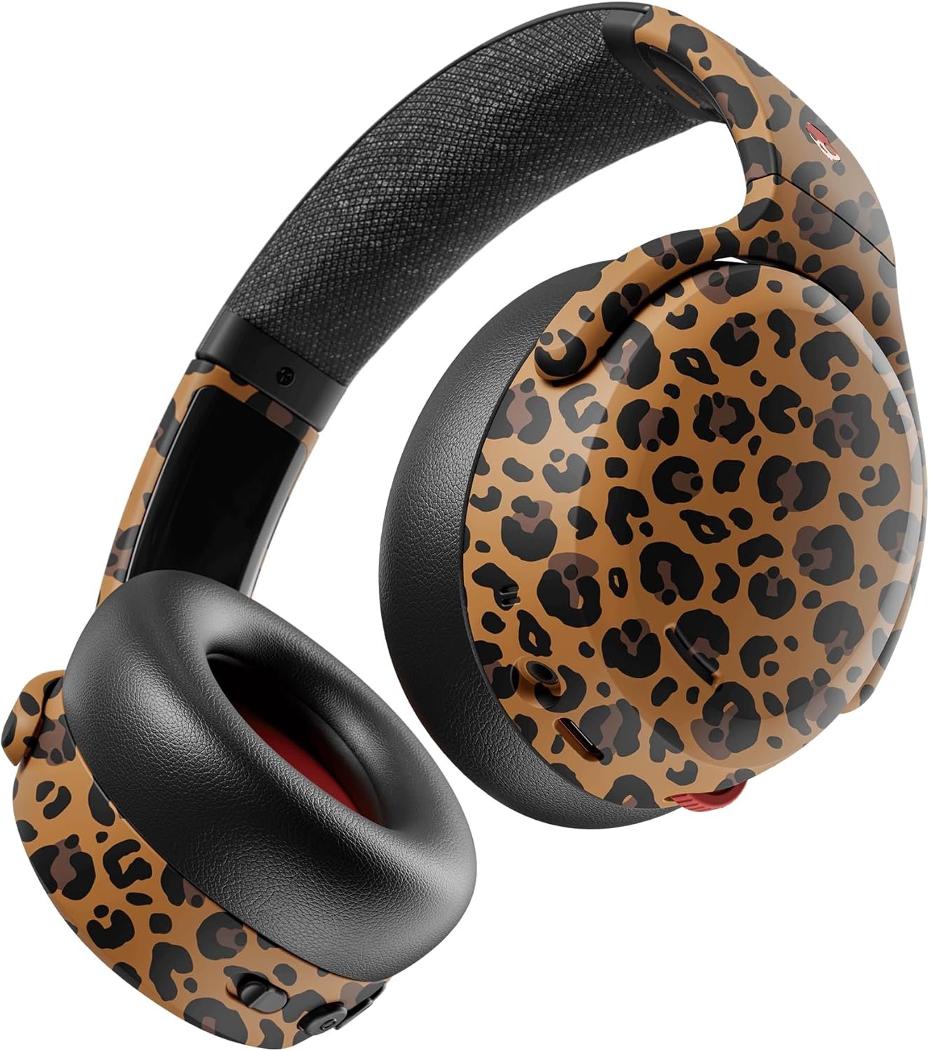 Skullcandy Bluetooth Headphones Microphone for iPhone Android – Leopard