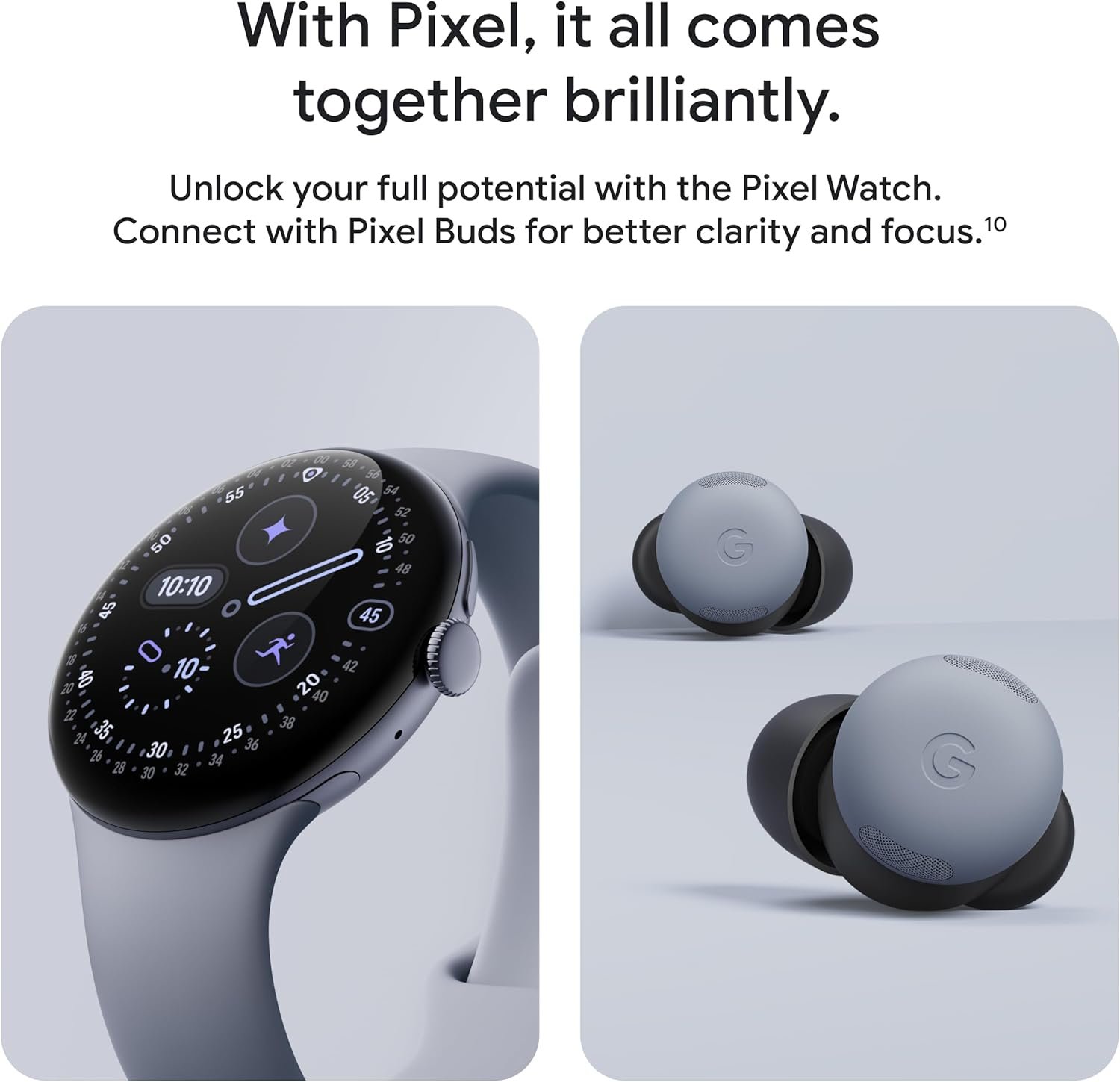 Google Pixel 10 - Unlocked Android Smartphone with Gemini, Your Google AI Assistant - Advanced Triple Rear Camera, Fast-Charging 24+ Hour Battery, and 6.3" Actua Display - Indigo - 128 GB