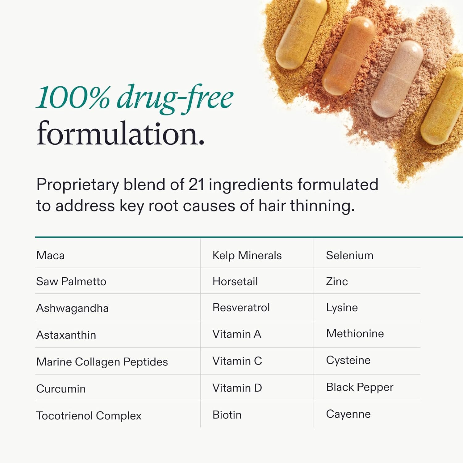 Nutrafol Women's Balance Hair Growth Supplements for Hair Thinning Ages 45 and Up Clinically Tested for Visibly Thicker Hair and Scalp Coverage Dermatologist Recommended 1 Month Supply