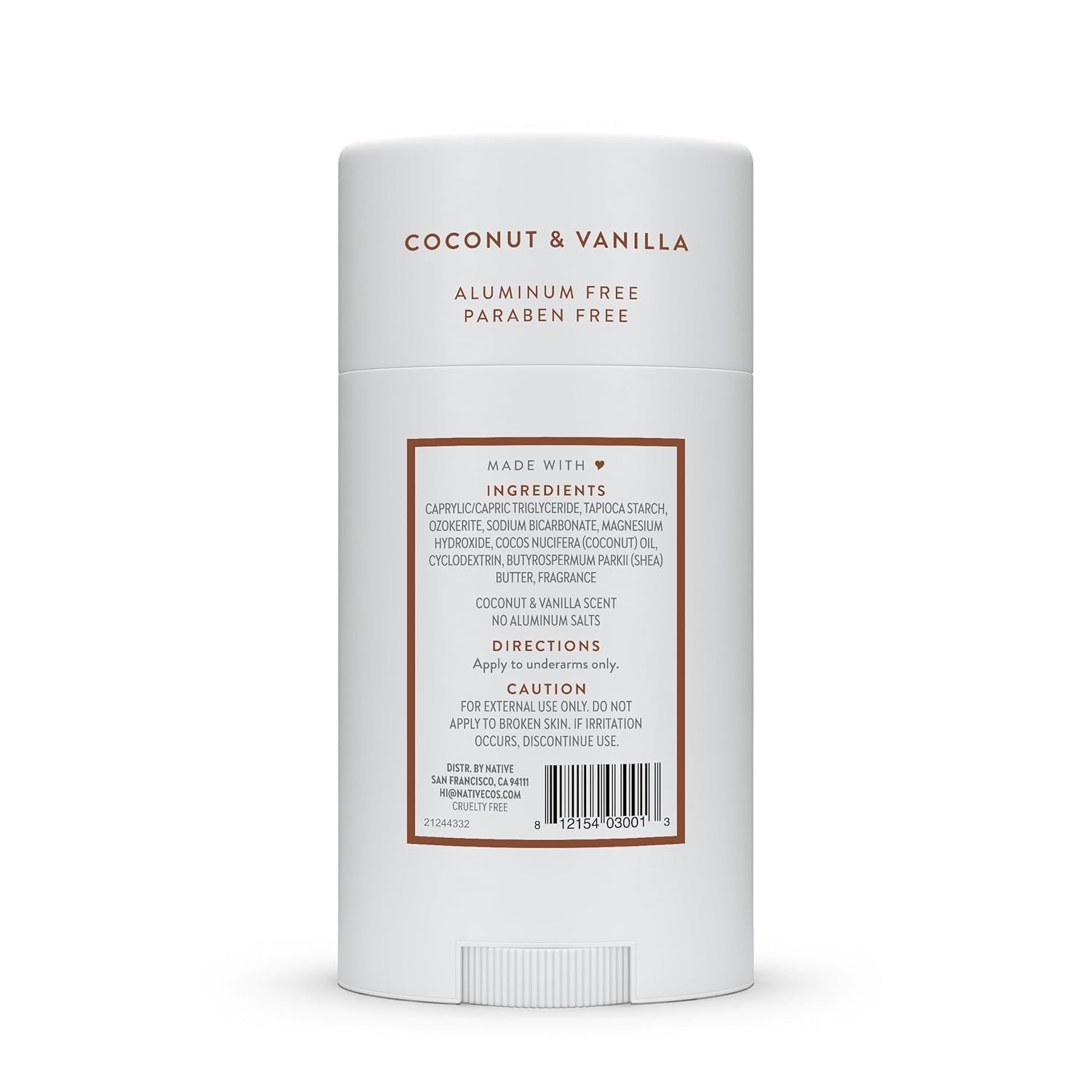 Native Deodorant Contains Naturally Derived Ingredients, 72 Hour Odor Control, Deodorant for Women and Men, Alumin