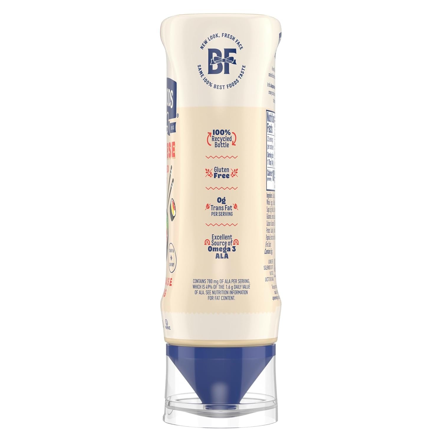 Best Foods Dijo-Mayo Smooth & Savory Mayonnaise Dressing for Fries, Burgers, Potato Salads, Sandwiches, Mayonnaise Dressing With Real Dijon, 11.5 oz 1 ct