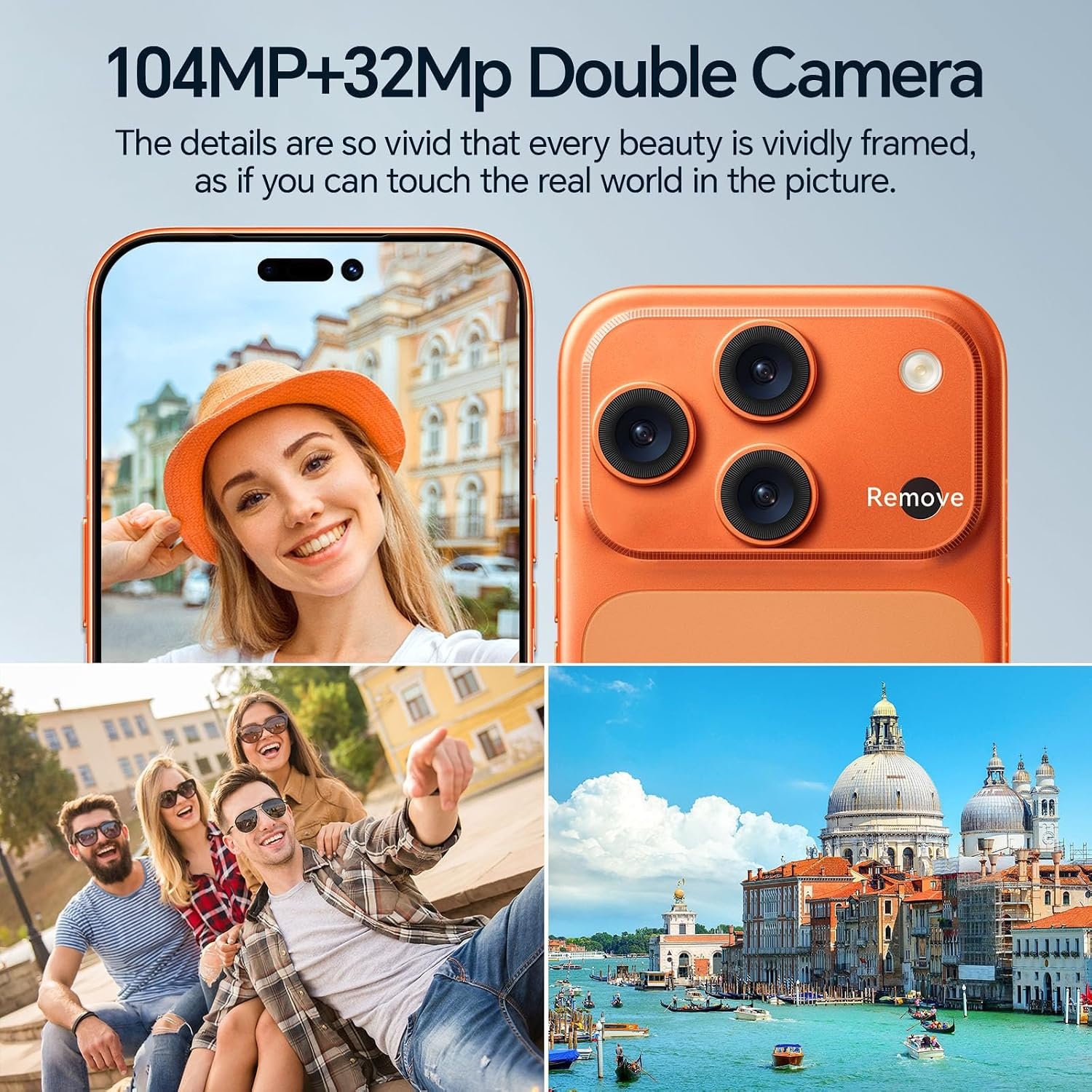 Z17 PM Unlocked Phones, 16GB+512GB Storage, 104MP+32MP Camera, 5000mAh Battery, Android 15 Smartphone, 6.9" HD Display, 5G Cell Phone, Face ID/Dual SIM/GPS/WiFi/Bluetooth | Snapdragon888, 108MP Camera, 5000mAh, Dual SIM, Memory Expansion
